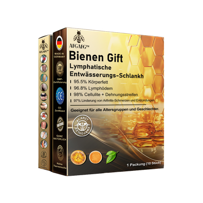 🐝 AFGAFG™💥💥 Bienen-Venom Lymphatischer Drainage Schlank-Patch【Empfohlen vom Arzt - Geeignet für Männer und Frauen】